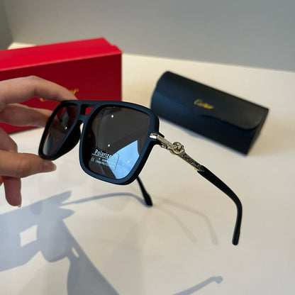 Cartier Fashion Black Lens Sunglasses for Men & Women - 487294 - detail image 4
