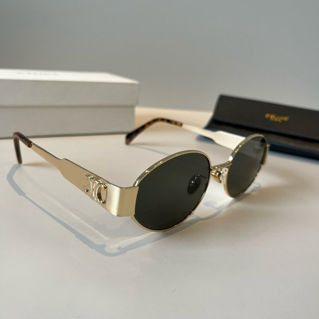 Celine Cat-Eye Brown Lens Sunglasses for Men & Women - 382517