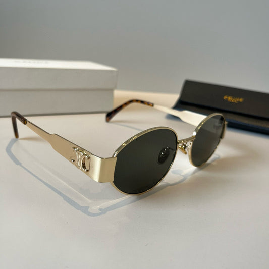 Celine Cat-Eye Brown Lens Sunglasses for Men & Women - 358306