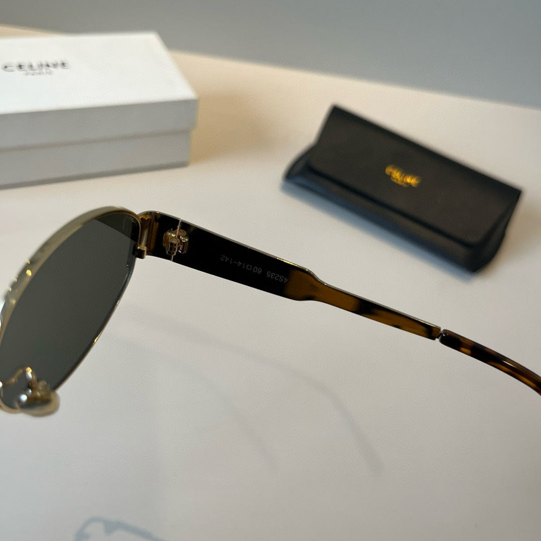 Celine Cat-Eye Brown Lens Sunglasses for Men & Women - 382517 - detail image 7