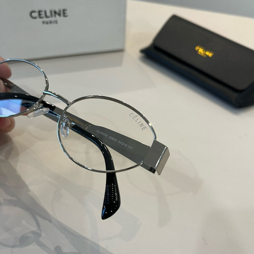 Celine Cat-Eye Silver Lens Sunglasses for Men & Women - 358308 - detail image 5