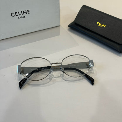 Celine Cat-Eye Silver Lens Sunglasses for Men & Women - 998071 - detail image 4