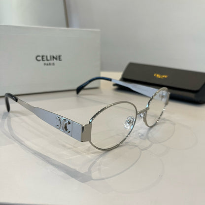 Celine Cat-Eye Silver Lens Sunglasses for Men & Women - 382519