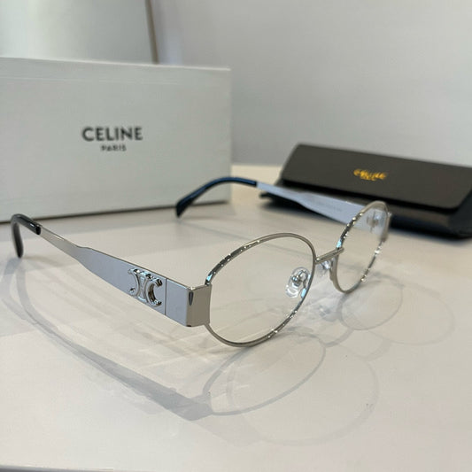 Celine Cat-Eye Silver Lens Sunglasses for Men & Women - 382519