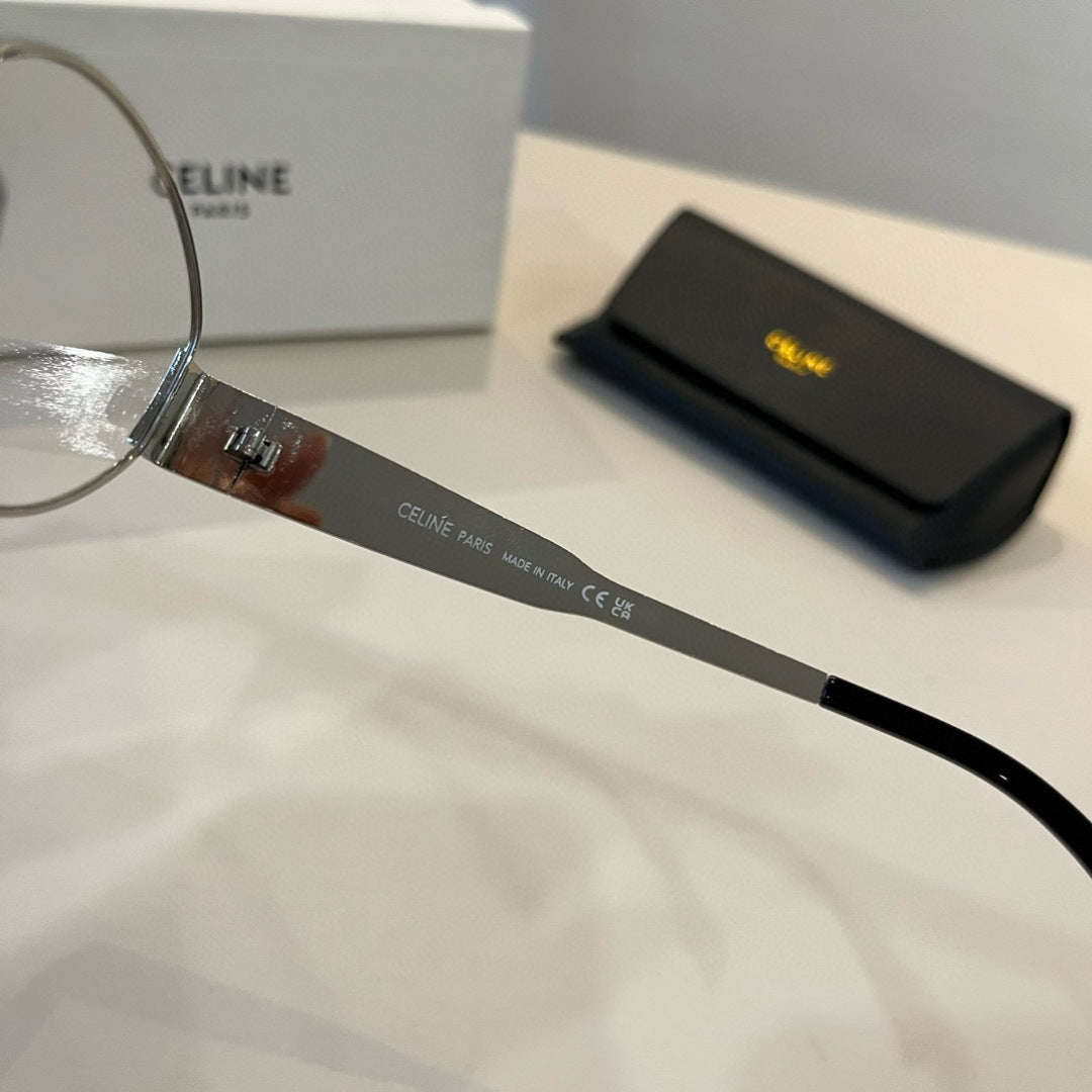 Celine Cat-Eye Silver Lens Sunglasses for Men & Women - 998071 - detail image 8