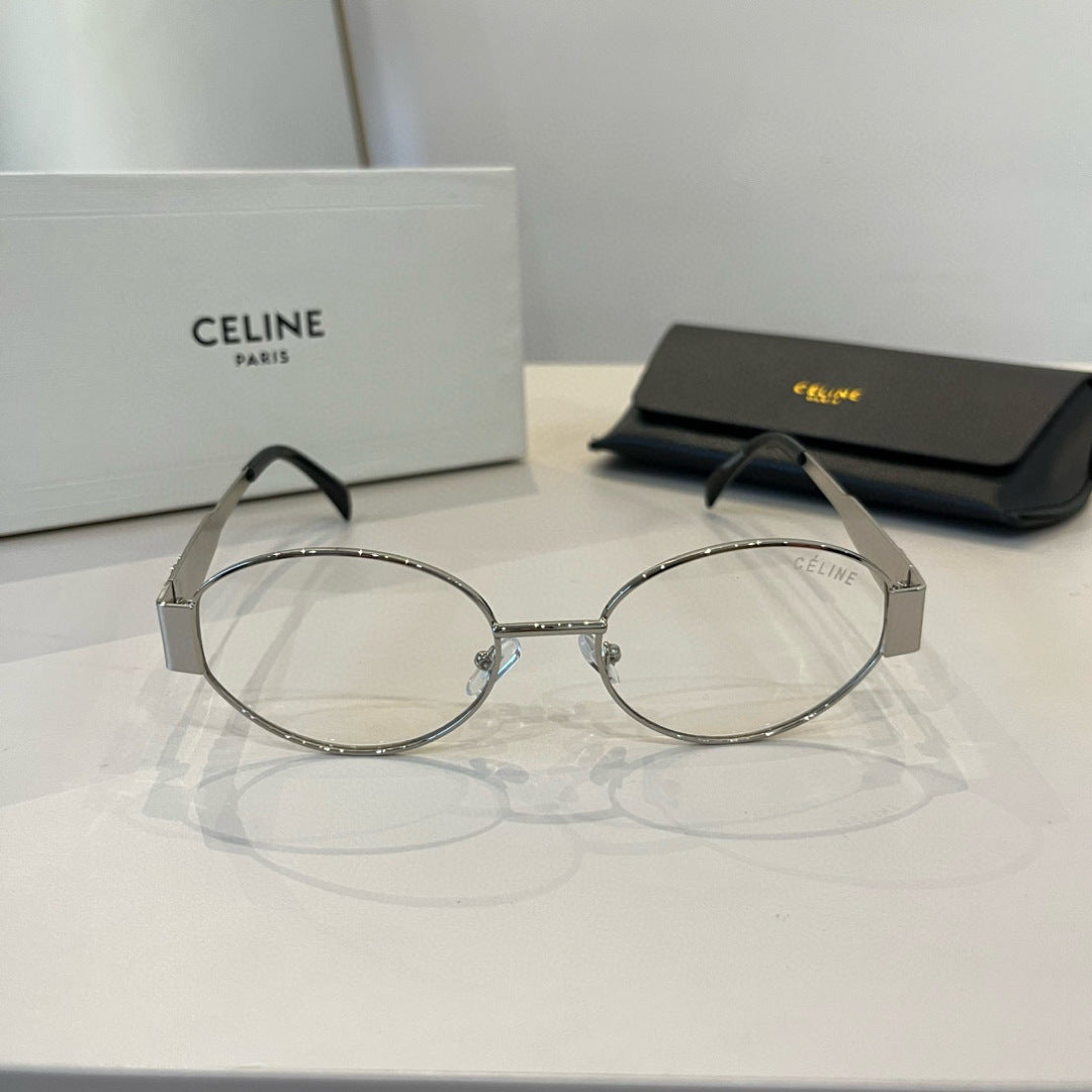 Celine Cat-Eye Silver Lens Sunglasses for Men & Women - 998071 - detail image 2