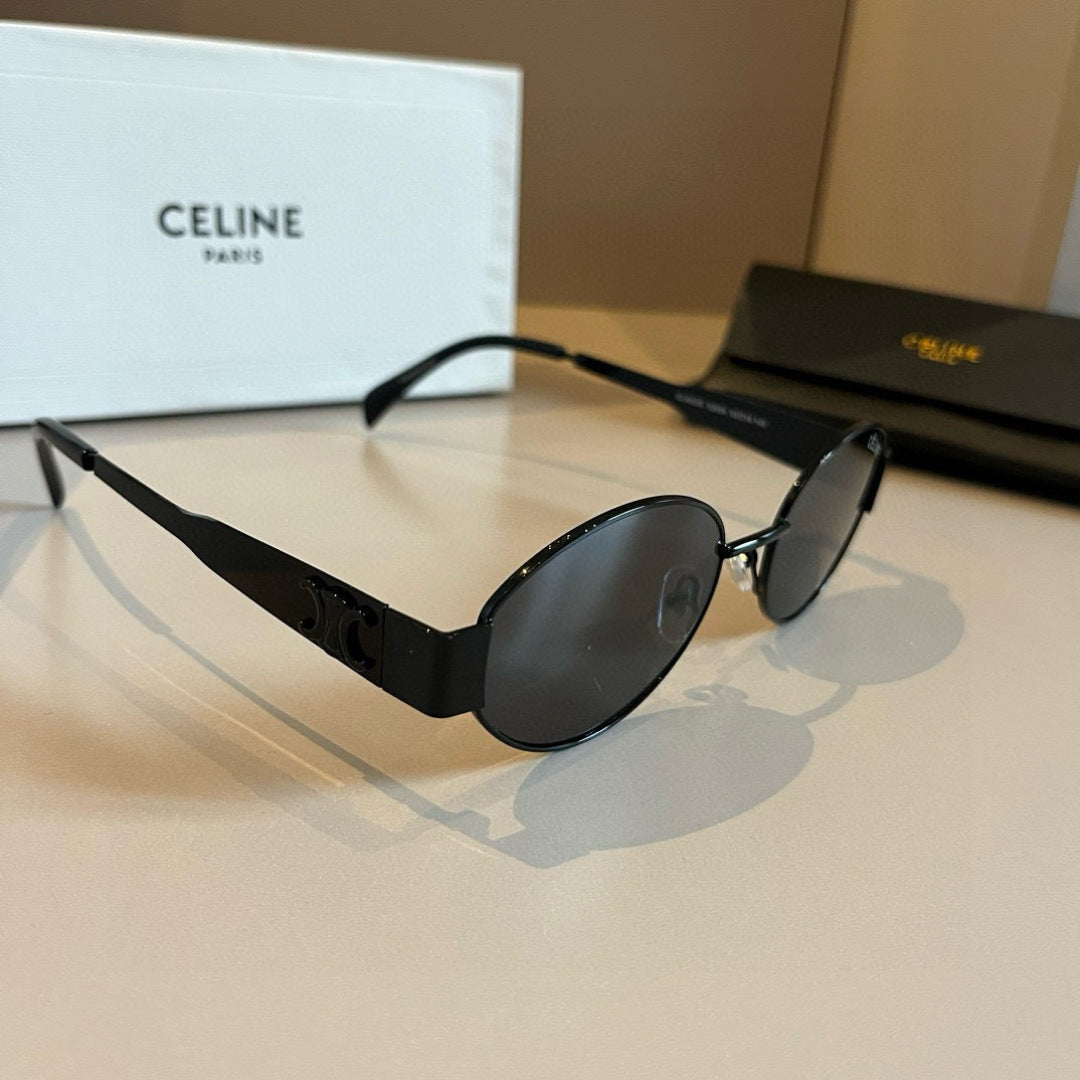Celine Cat-Eye Silver Lens Sunglasses for Men & Women - 382522