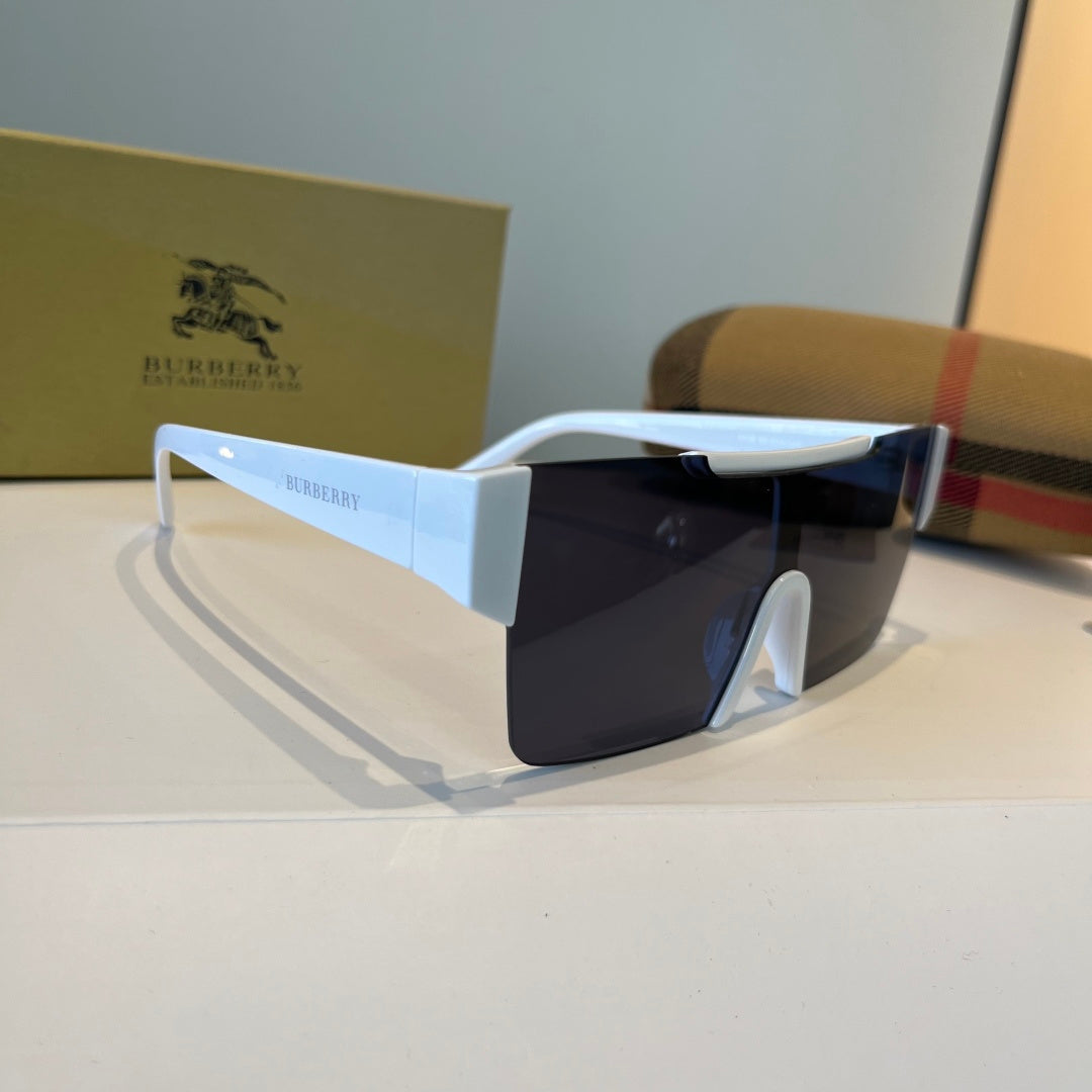 Burberry Fashion Silver Lens Sunglasses for Men & Women - 432472