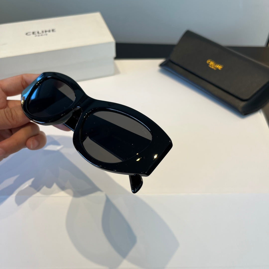 Celine Fashion Black Lens Sunglasses for Men & Women - 358333 - detail image 9