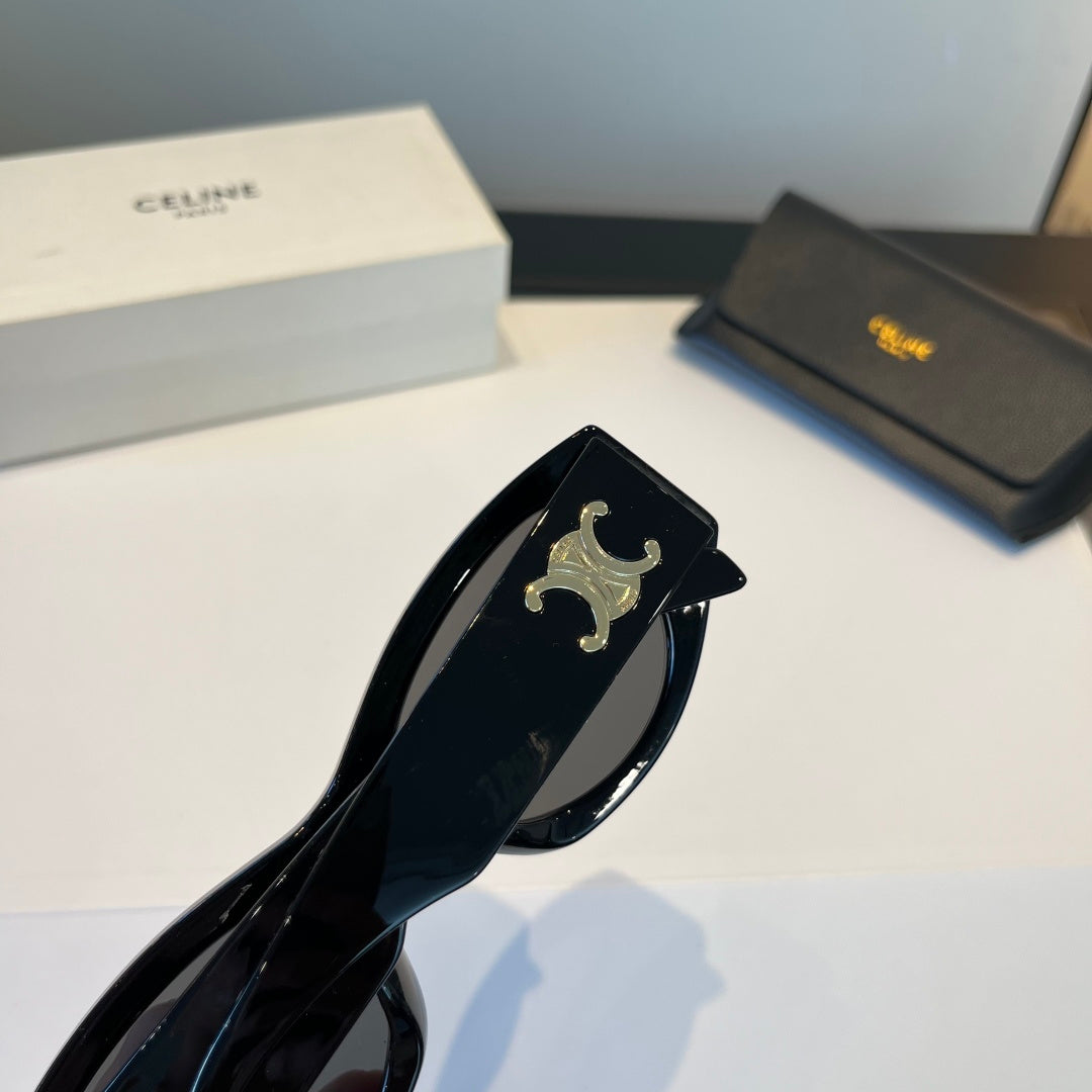 Celine Fashion Black Lens Sunglasses for Men & Women - 415603 - detail image 8