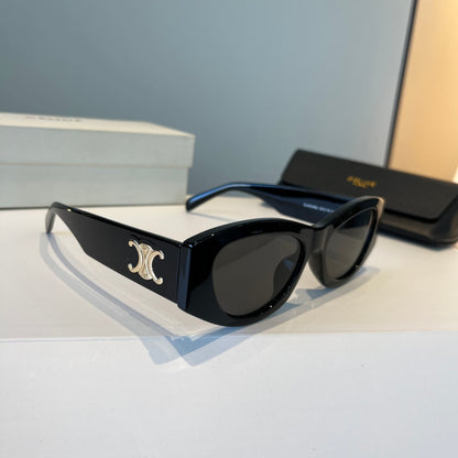 Celine Fashion Black Lens Sunglasses for Men & Women - 358333