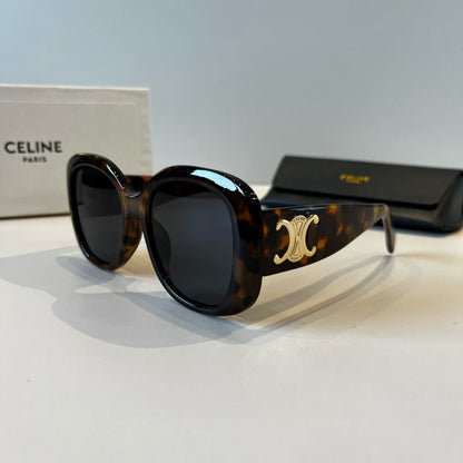 Celine Fashion Black Lens Sunglasses for Men & Women - 358342 - detail image 3