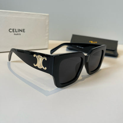 Celine Fashion Black Lens Sunglasses for Women - 998040