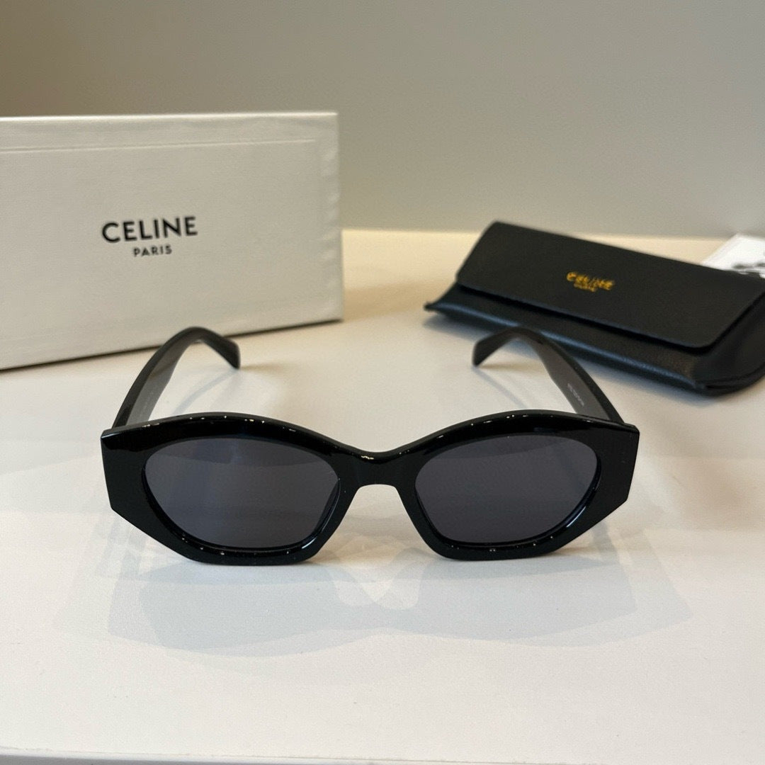 Celine Fashion Black Lens Sunglasses for Men & Women - 998043 - detail image 2