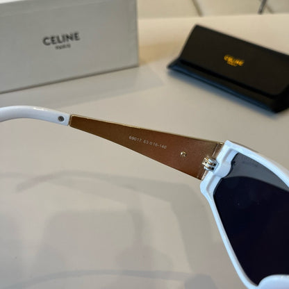 Celine Metal Fashion Blue Lens Sunglasses for Men & Women - 998052 - detail image 8