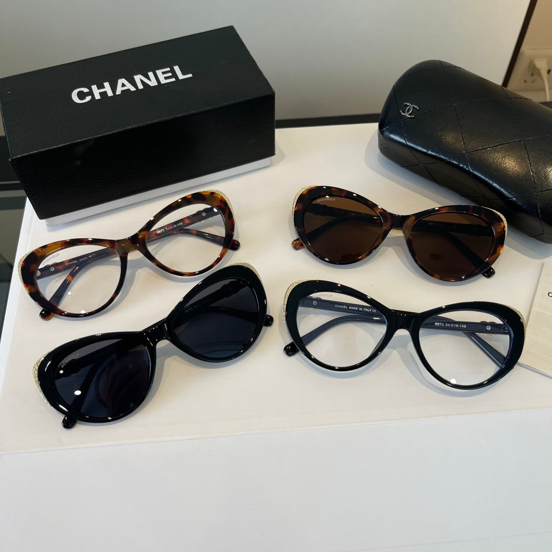 Chanel Cat-Eye Brown Lens Sunglasses for Men & Women - detail image 11