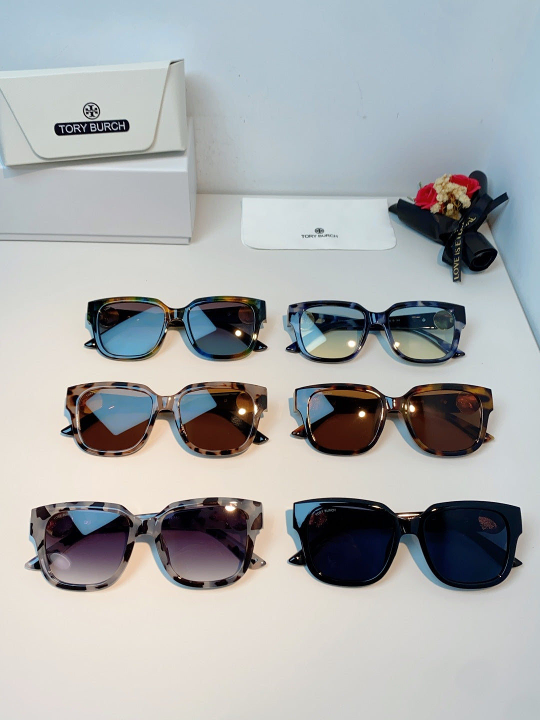 Burberry Oversized Brown Lens Sunglasses for Women - 432477 - detail image 12