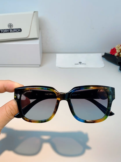 Burberry Oversized Brown Lens Sunglasses for Women - 432477 - detail image 4