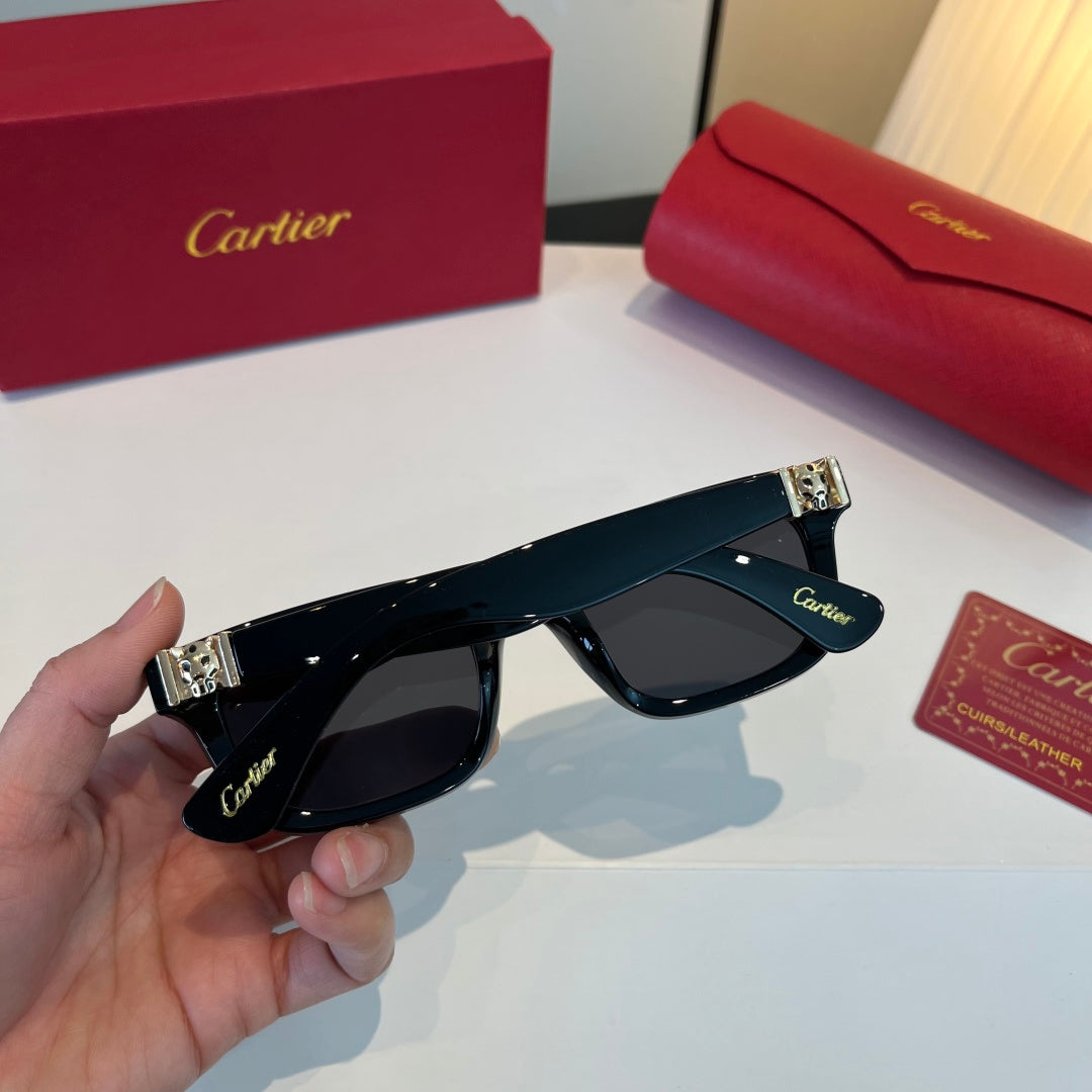 Cartier Lightweight Metal Rimless Silver Lens Sunglasses for Men & Wo - 465808 - detail image 8