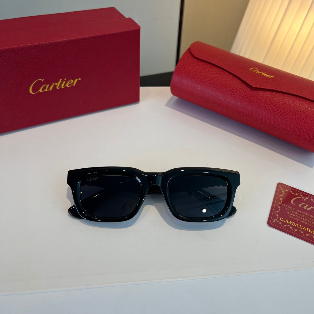 Cartier Lightweight Metal Rimless Silver Lens Sunglasses for Men & Wo - 415921 - detail image 5