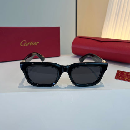 Cartier Lightweight Metal Rimless Silver Lens Sunglasses for Men & Wo - 465808 - detail image 2
