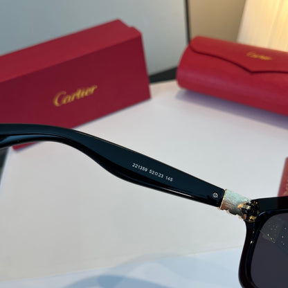 Cartier Lightweight Metal Rimless Silver Lens Sunglasses for Men & Wo - 415921 - detail image 9