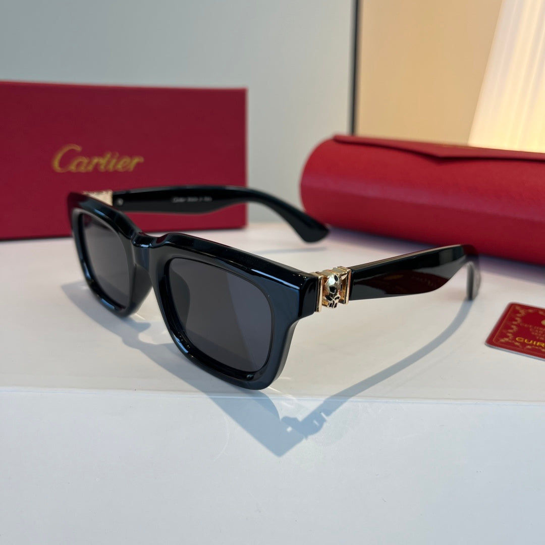 Cartier Lightweight Metal Rimless Silver Lens Sunglasses for Men & Wo - 415921 - detail image 3