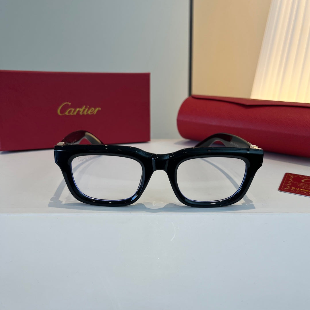 Cartier Lightweight Metal Rimless Silver Lens Sunglasses for Men & Wo - 998206 - detail image 2