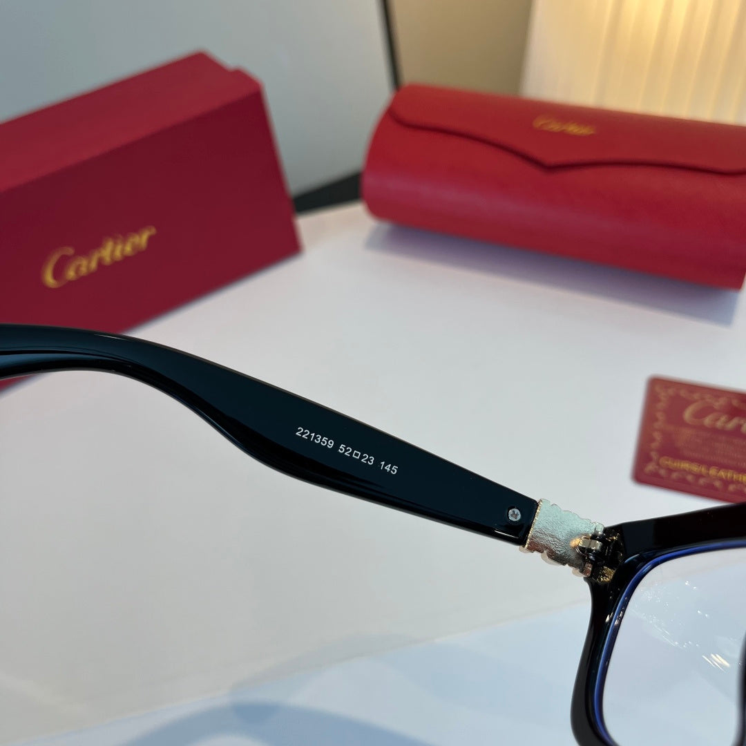 Cartier Lightweight Metal Rimless Silver Lens Sunglasses for Men & Wo - 465809 - detail image 8