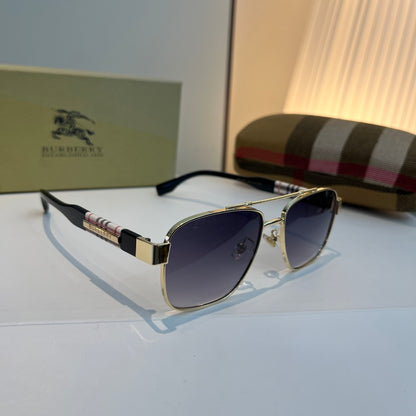 Burberry Fashion Silver Lens Sunglasses for Men & Women - 372334