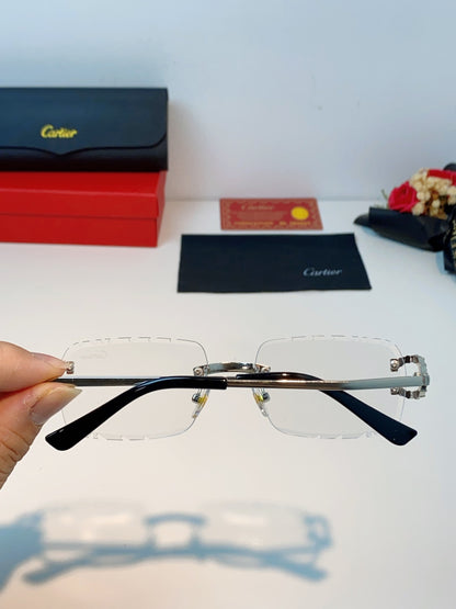 Cartier Fashion Silver Lens Sunglasses for Men & Women - 415951 - detail image 5