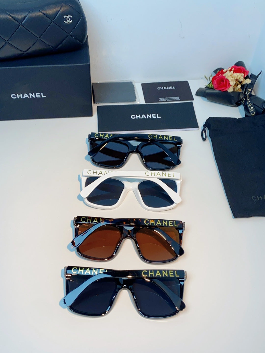 Chanel Polarized Oversized Gray Lens Sunglasses for Men & Women - 493626 - detail image 11