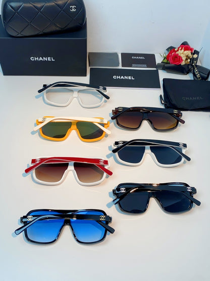 Chanel CH9158 Oversized Gray Lens Sunglasses for Men & Women - 493530 - detail image 11