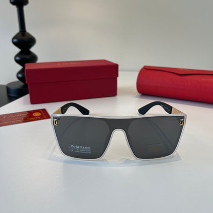 Cartier Lightweight Metal Rimless Silver Lens Sunglasses for Men & Wo - 372239 - detail image 2