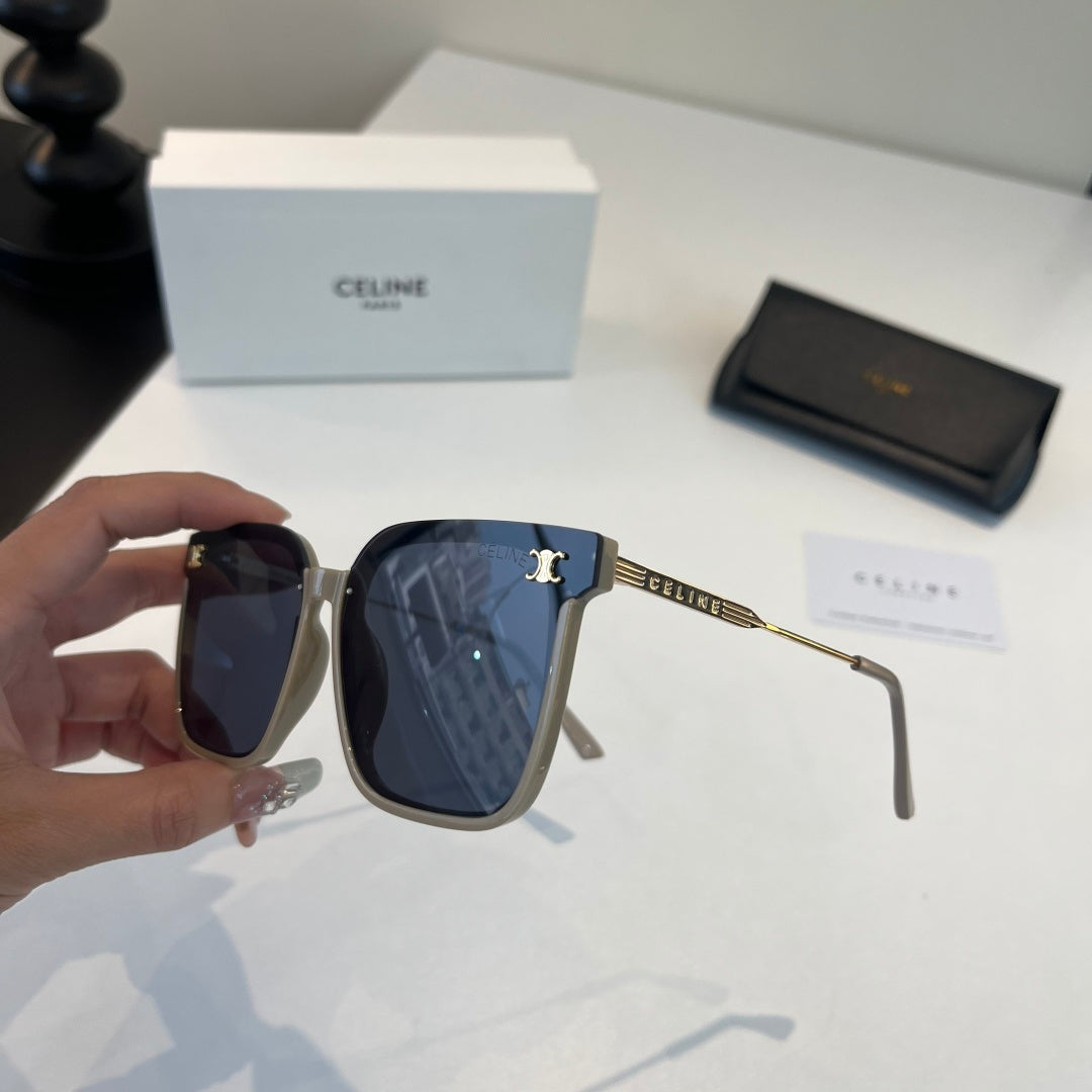 Celine Fashion Black Lens Sunglasses for Men & Women - 372003 - detail image 4