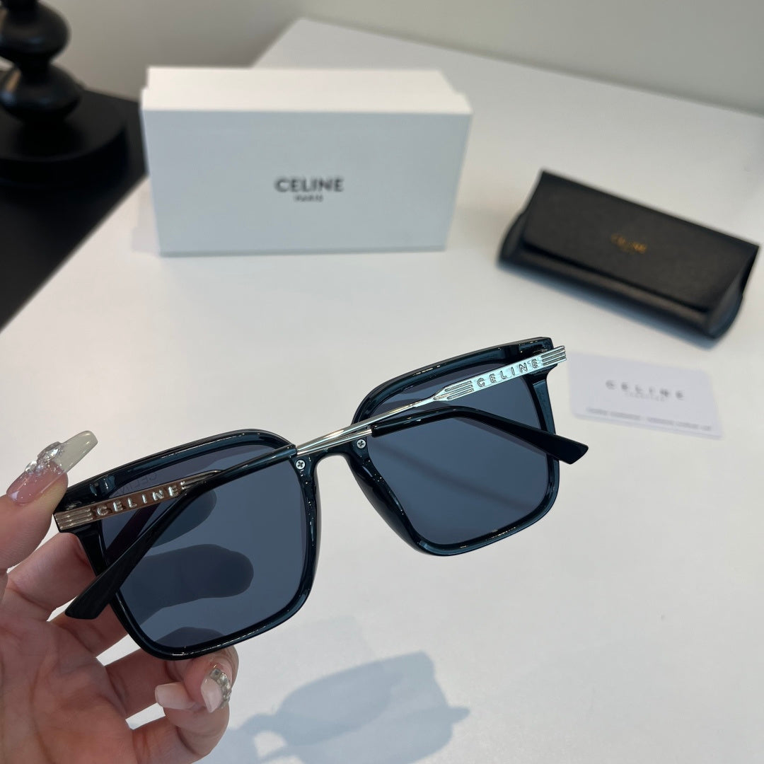 Celine Fashion Black Lens Sunglasses for Men & Women - 132452 - detail image 7