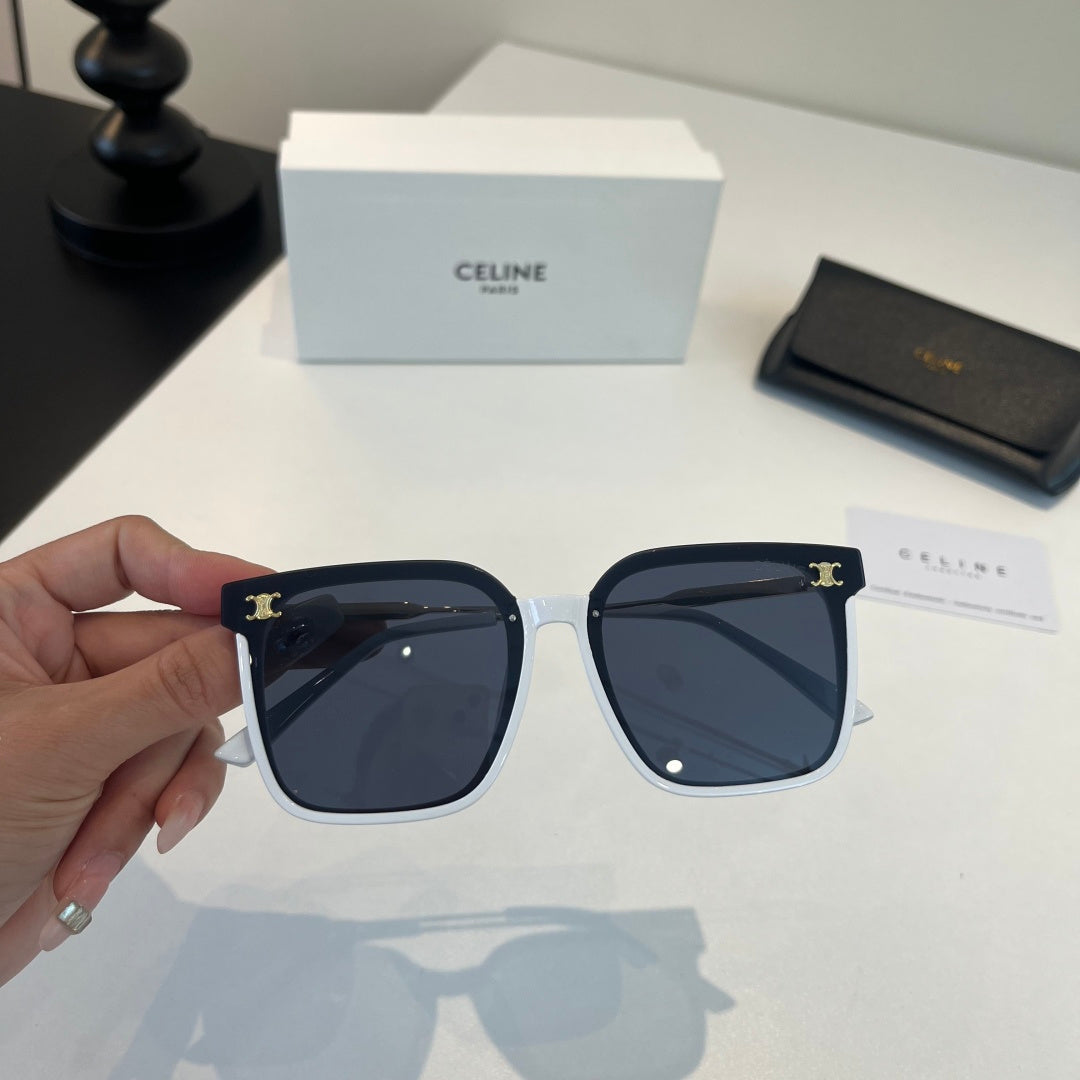 Celine Fashion Black Lens Sunglasses for Men & Women - 432004 - detail image 5