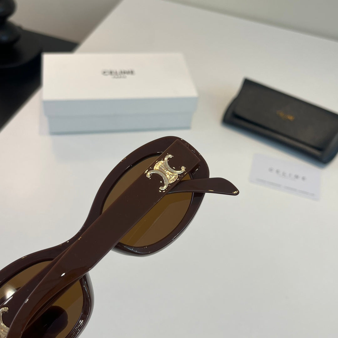 Celine Fashion Black Lens Sunglasses for Men & Women - 132459 - detail image 8