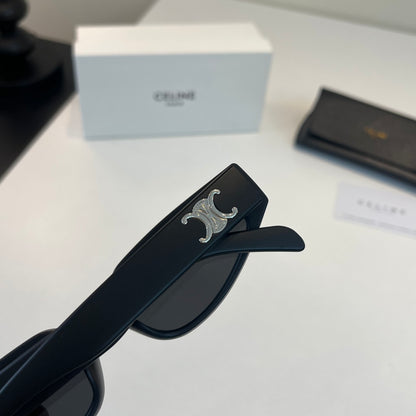Celine Fashion Black Lens Sunglasses for Men & Women - 132458 - detail image 6