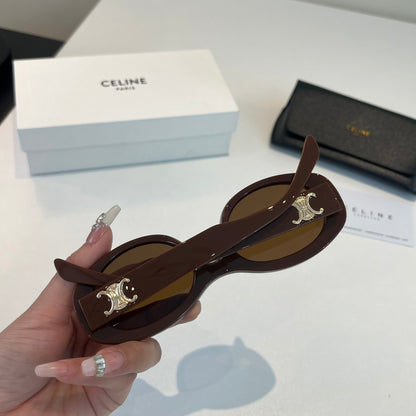 Celine Fashion Black Lens Sunglasses for Men & Women - 432009 - detail image 7