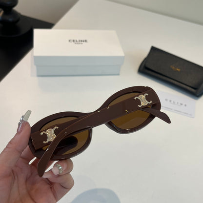 Celine Fashion Black Lens Sunglasses for Men & Women - 132459 - detail image 9