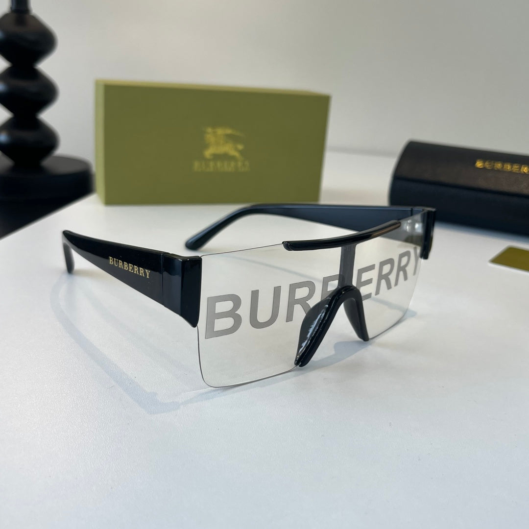 Burberry Fashion Silver Lens Sunglasses for Men & Women - 465992
