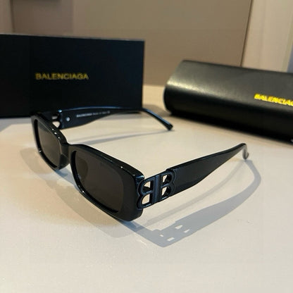 Balenciaga Rectangular Brown Lens Sunglasses for Men & Women - 372358 - detail image 3
