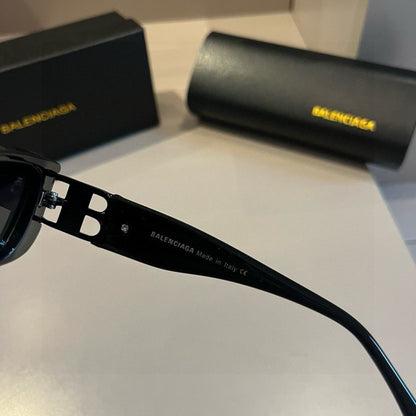 Balenciaga Rectangular Brown Lens Sunglasses for Men & Women - 372358 - detail image 6