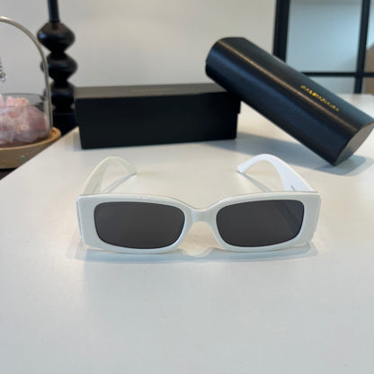 Balenciaga Rectangular Silver Lens Sunglasses for Men & Women - 158565 - detail image 2