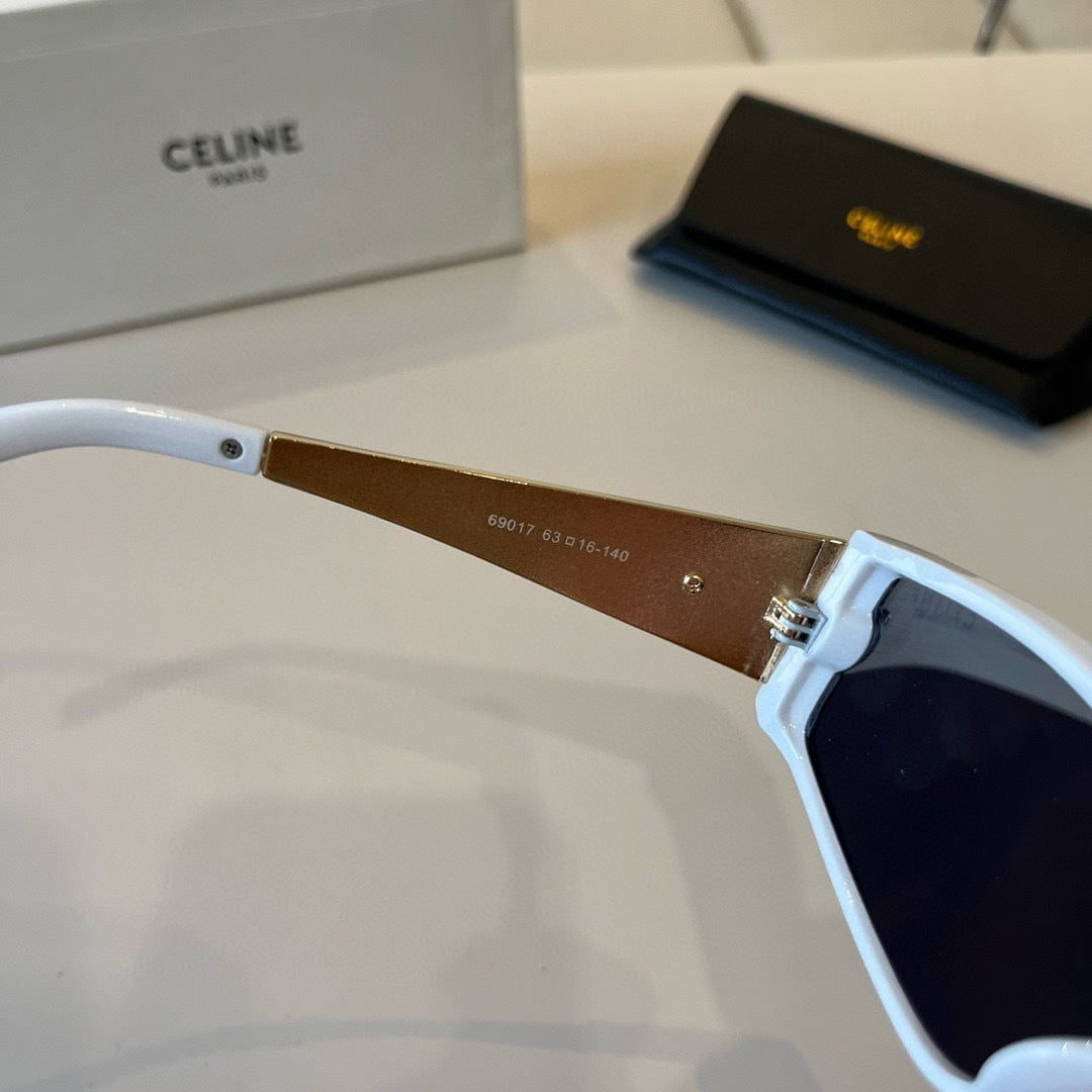 Celine Metal Fashion Blue Lens Sunglasses for Men & Women - 415635 - detail image 8