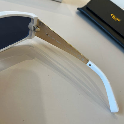 Celine Metal Fashion Blue Lens Sunglasses for Men & Women - 415635 - detail image 7