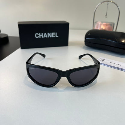 Chanel Fashion Black Lens Sunglasses for Men & Women - detail image 2