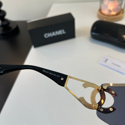 Chanel Fashion Silver Lens Sunglasses for Men & Women - 493632 - detail image 8