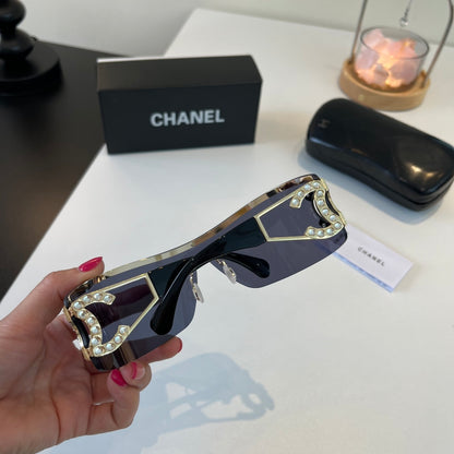 Chanel Fashion Silver Lens Sunglasses for Men & Women - 493632 - detail image 7